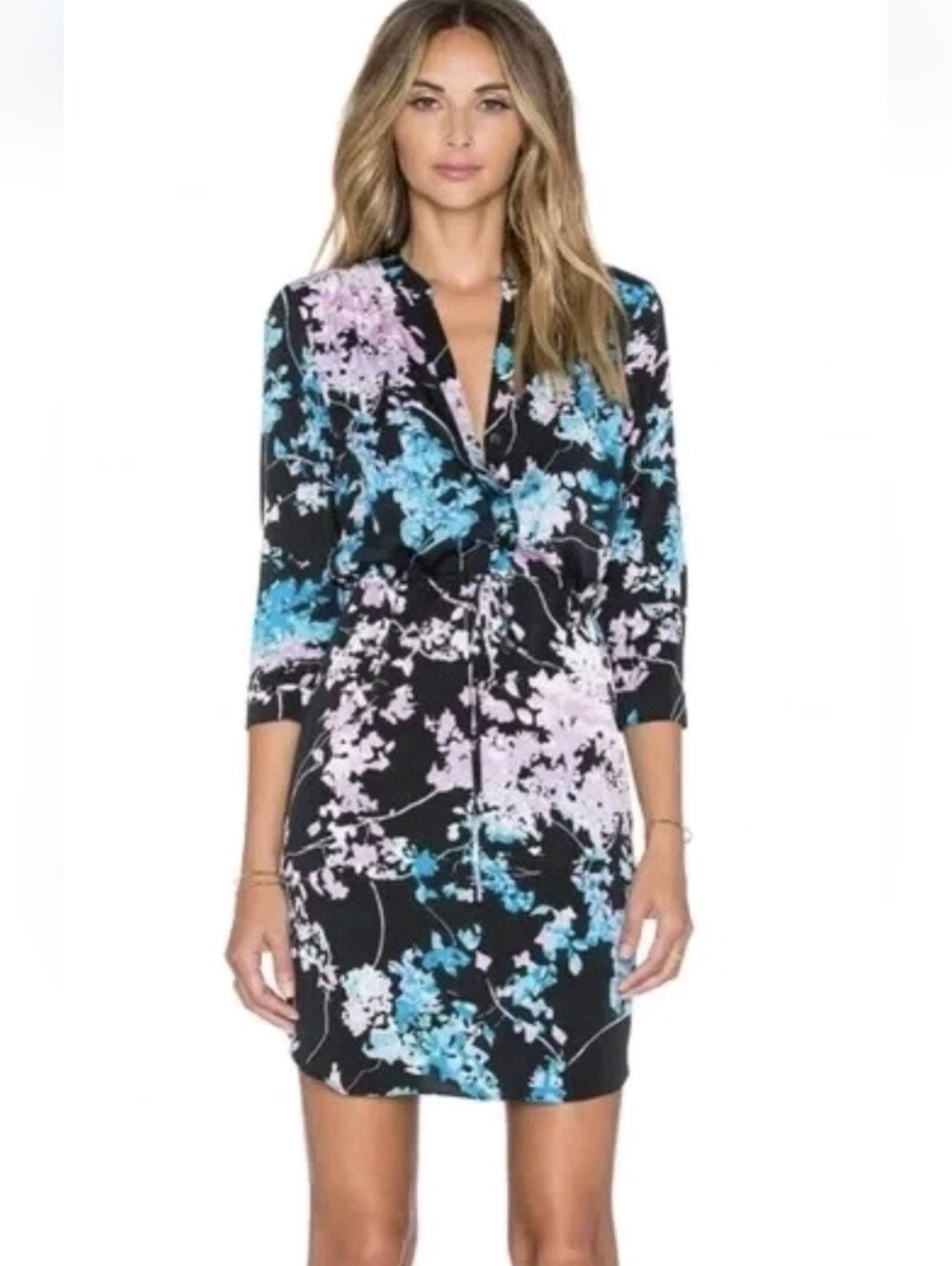 Diane Von Furstenberg Freya Dress Silk Dress Size US 8